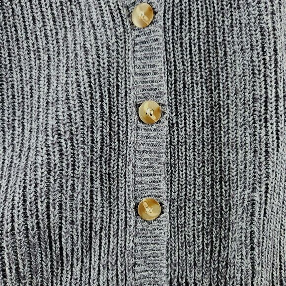 BFA Classics Womens Sweater Blue Size PM 100% Cotton Long Sleeve Button Close - Picture 10 of 12